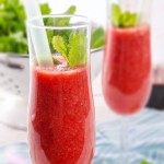 strawberry smoothie